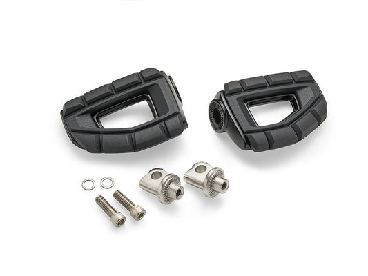 Chicane Footpegs with Male Mount - Black - Ciro3D
