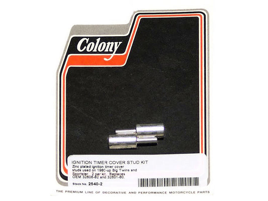 Ignition Timer Studs. Fits Big Twin 1980-1999 & Sportster 1980-2021. - Colony Machine
