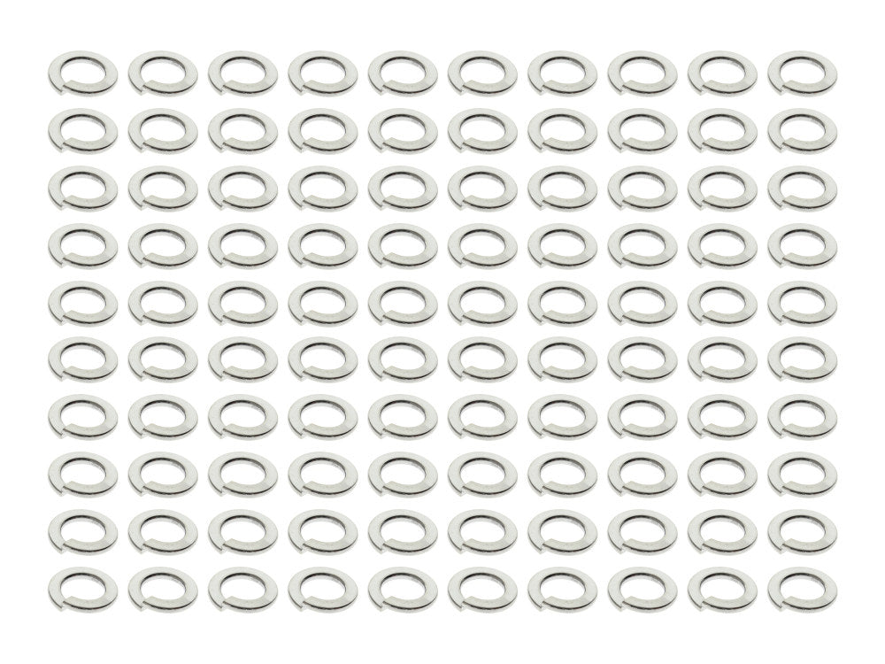 3/8in. Lock Washer - Chrome. Pack of 100. - Colony Machine