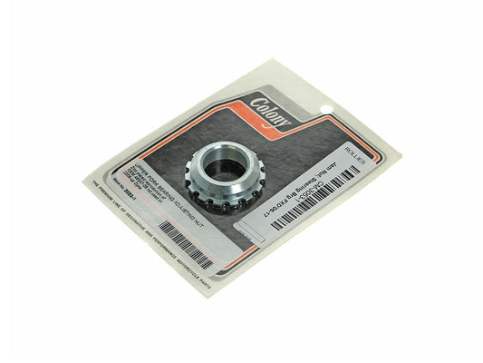 Upper Fork Bearing Adjustment Nut. Fits Dyna 2006-2017 - Colony Machine