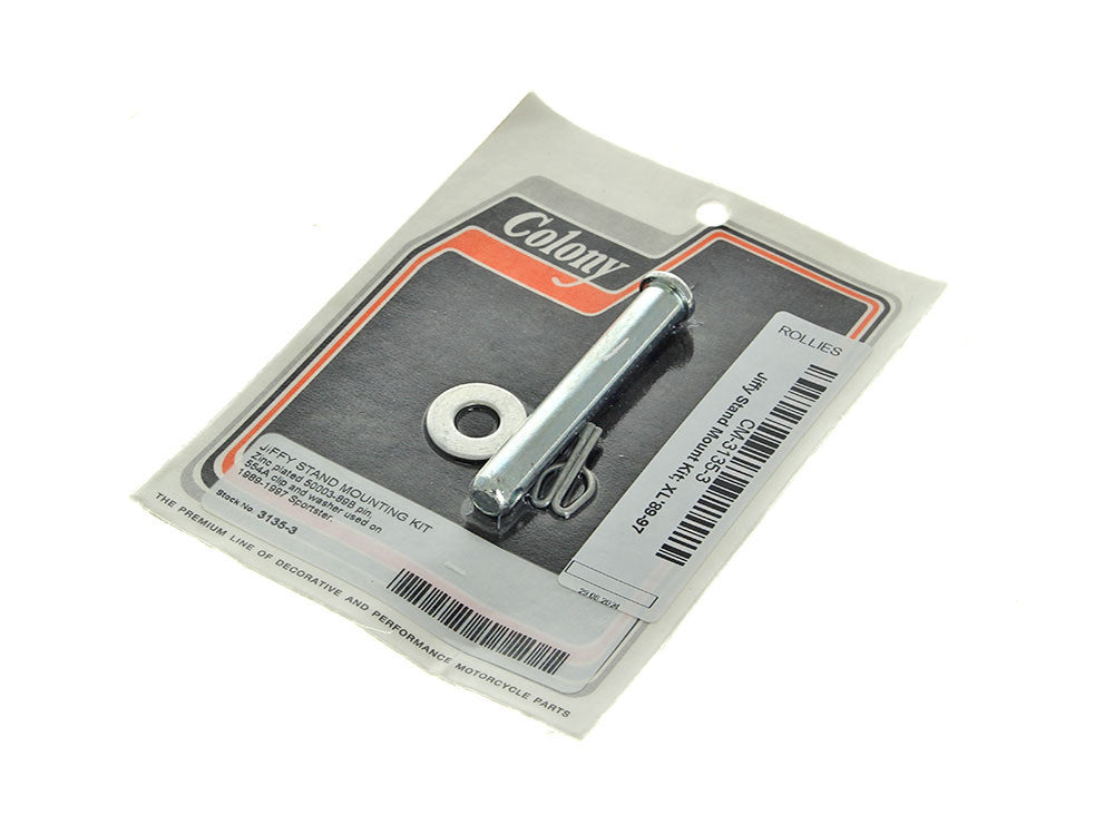 Jiffy Stand Mount Kit. Fits Sportster 1989-1997 - Colony Machine