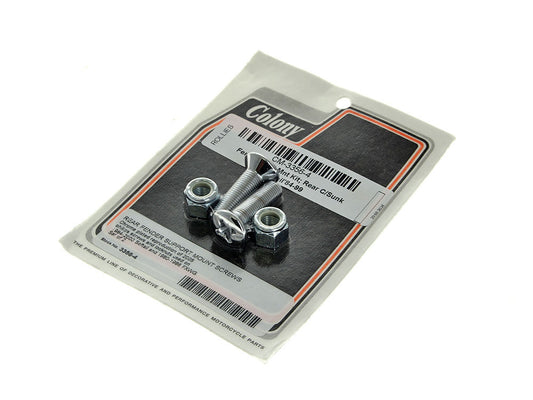 Rear Fender Strut Mount Bolts - Chrome. Fits Softail 1984-1999 & FXWG 1980-1986 - Colony Machine