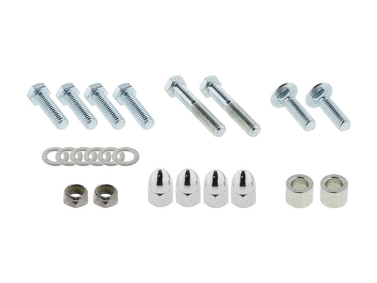 Fender Strut Mount Kit - Chrome. Fits FX 1972-1986. - Colony Machine