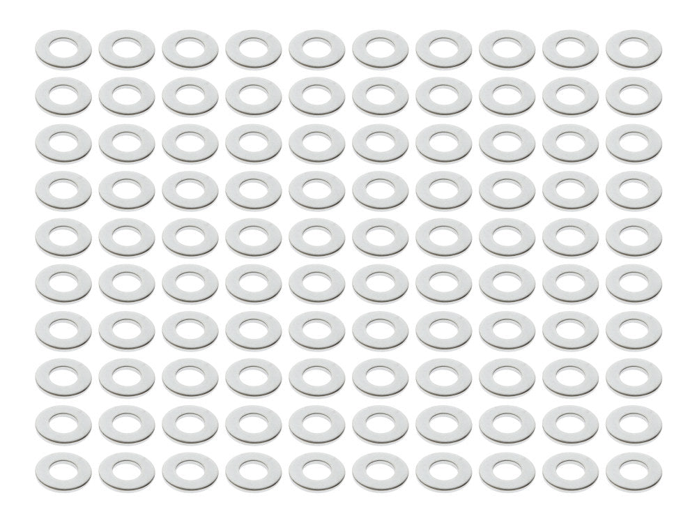 5/16in. Flat Washer - Chrome. Pack of 100. - Colony Machine