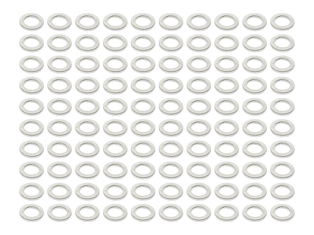 7/16in. Flat Washer - Chrome. Pack of 100. - Colony Machine