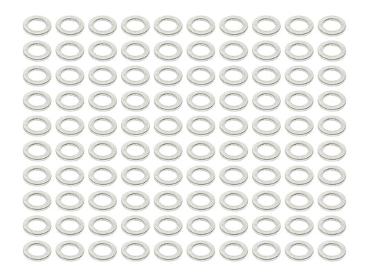 7/16in. Flat Washer - Chrome. Pack of 100. - Colony Machine