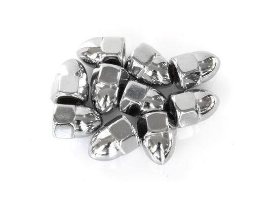 5/16-24 UNF Acorn OEM Style Nuts - Chrome. Pack 10. - Colony Machine