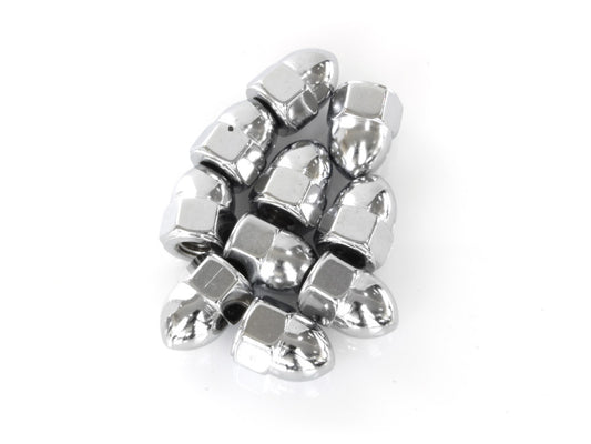 1/4-20 UNC Acorn OEM Style Nuts - Chrome. Pack 10. - Colony Machine