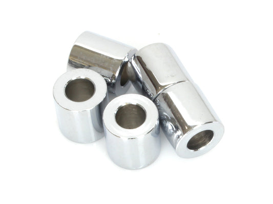 3/8in. ID x 3/4in. Wide Steel Spacers - Chrome. Pack 5. - Colony Machine