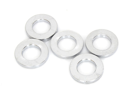 1/2in. ID x 1/8in. Wide Steel Spacers - Chrome. Pack 5. - Colony Machine
