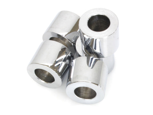 1/2in. ID x 3/4in. Wide Steel Spacers - Chrome. Pack 5. - Colony Machine