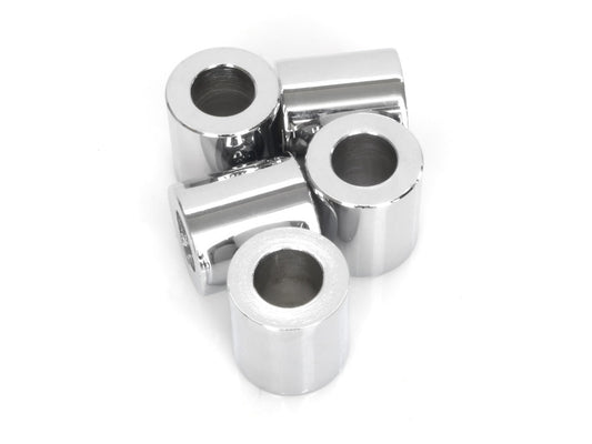 1/2in. ID x 1in. Wide Steel Spacers - Chrome. Pack 5. - Colony Machine