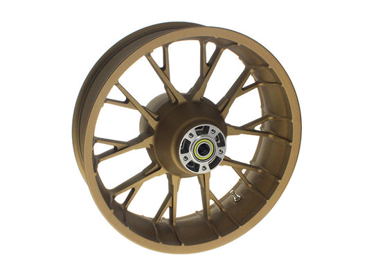 18in. x 5.50in. wide Marlin 3D Wheel with Rear Hub - Bronze. Fits Touring 2009up with ABS - Coastal Moto
