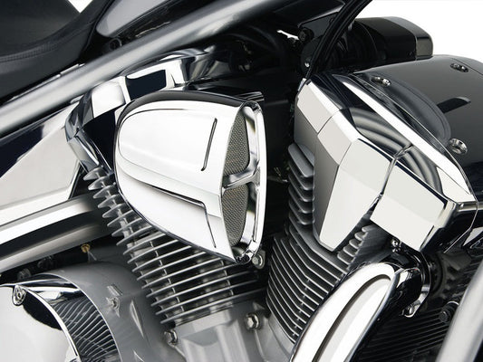 PowrFlo Air Intake System - Chrome. Fits Kawasaki Vulcan VN900 2006up. - Cobra Exhaust