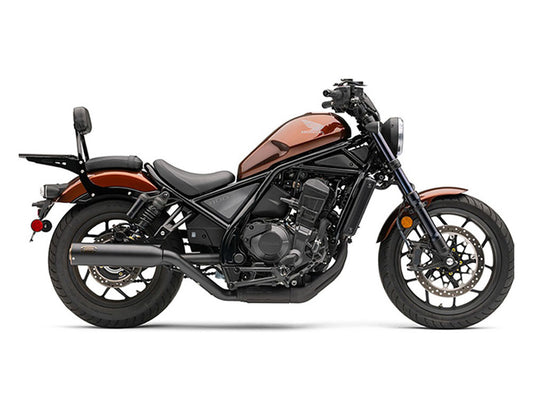 Slip-On Muffler - Black with Bronze Tip. Fits Honda CMX / Rebel 1100cc 2021up - Cobra Exhaust