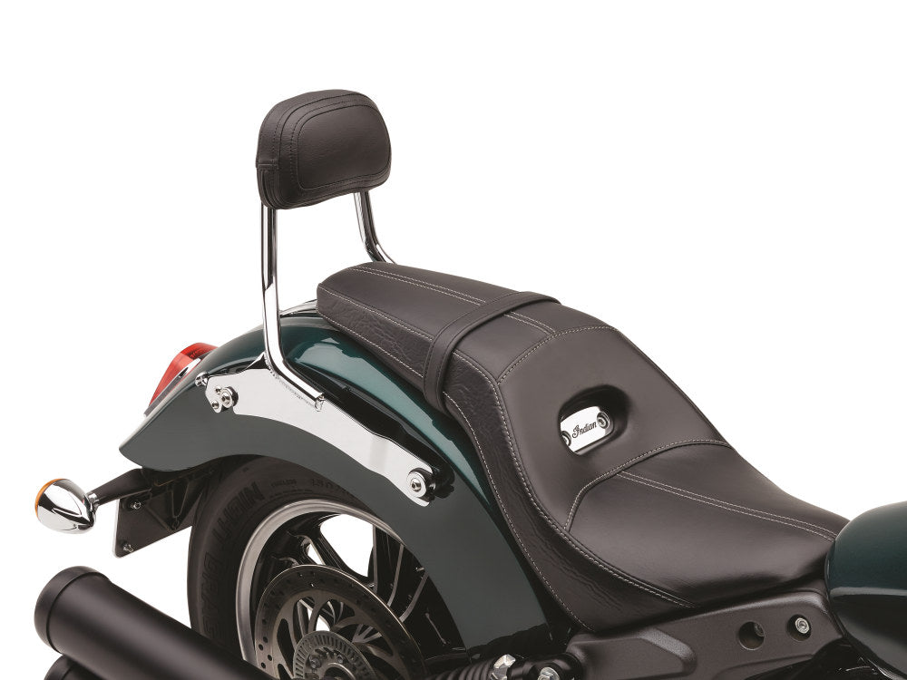 Quick Detachable Sissy Bar Kit - Chrome. Fits Scout 2015up with Dual Seat. - Cobra Exhaust