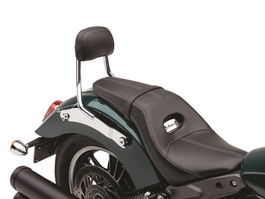 Quick Detachable Sissy Bar Kit - Chrome. Fits Scout 2015up with Dual Seat. - Cobra Exhaust