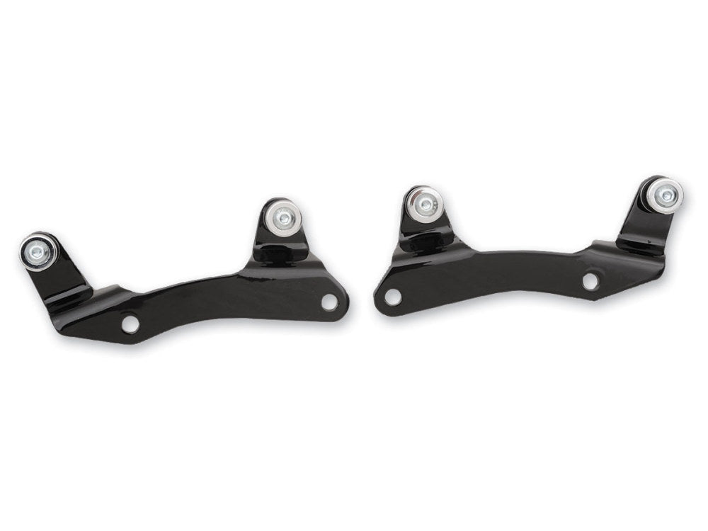 Quick Detachable Sissy Bar Mount Kit - Black. Fits Touring 2014up. - Cobra Exhaust