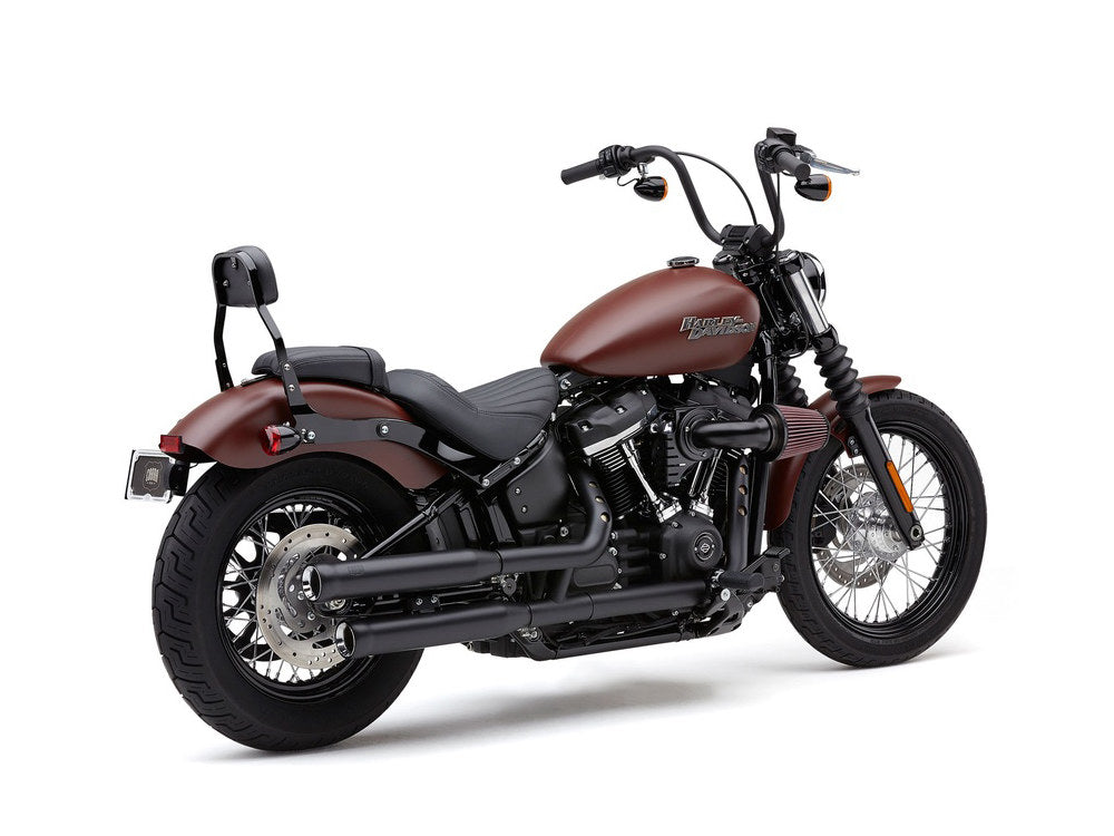 3in. Neighbour Hater Slip-On Mufflers - Black. Fits Heritage Classic 2018-2024 & Deluxe 2018-2020 - Cobra Exhaust