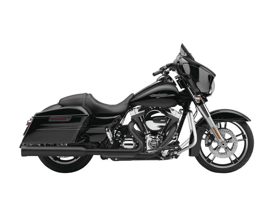 4in. Neighbor Hater Slip-On Mufflers - Black. Fits Touring 1995-2016 & Trike 2017-2020. - Cobra Exhaust