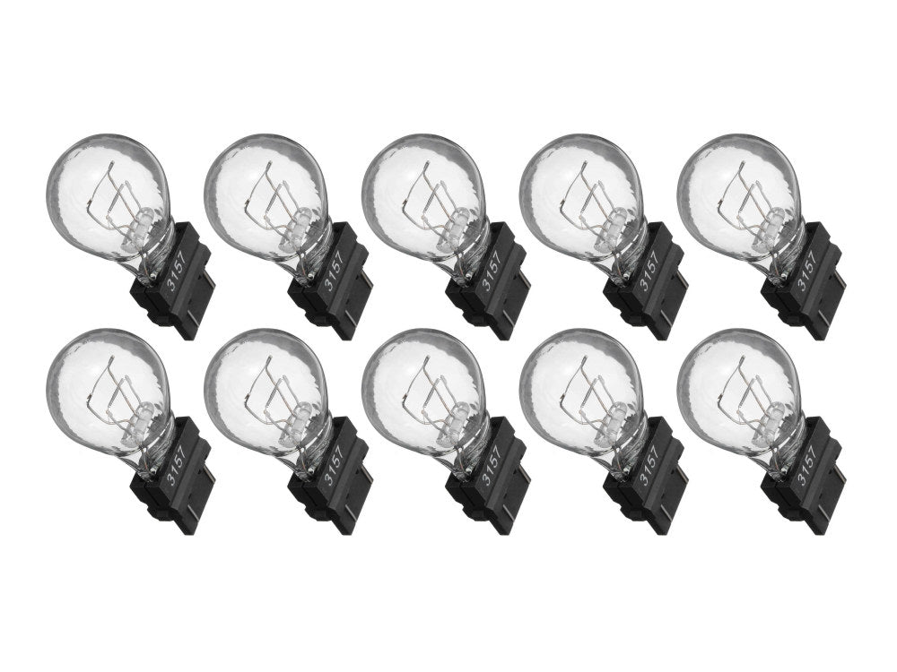 Wedge Base Stop & Taillight Bulb. Fits H-D Late 2003up - Pack 10 - Cycle Pro LLC