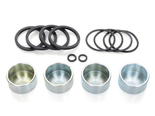 Front & Rear Caliper Rebuild Kit with Pistons & Seals. Fits Big Twin 2000-2007 & Sportster 2000-2003. - Cycle Pro LLC