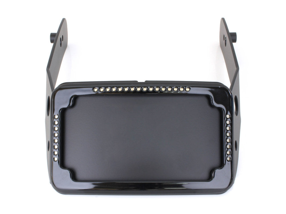 Tail Tidy Fender Eliminator Kit - Black with Run, Turn, Brake and Number Plate Lights. Fits Dyna Wide Glide 2010-2017. - Cycle Visions