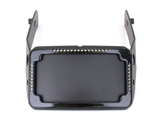 Tail Tidy Fender Eliminator Kit - Black with Run, Turn, Brake and Number Plate Lights. Fits Dyna Wide Glide 2010-2017. - Cycle Visions