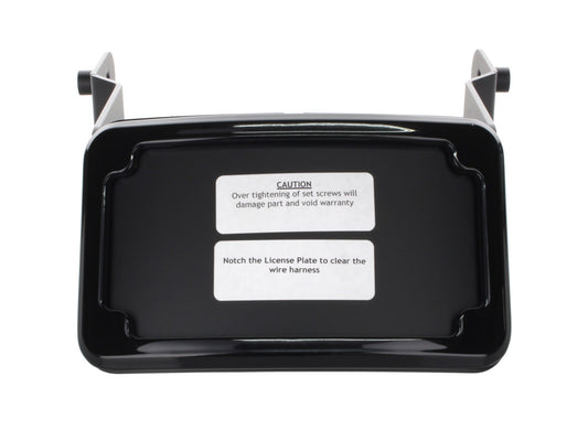 Tail Tidy Fender Eliminator Kit - Black with Number Plate Light Only. Fits Dyna Street Bob 2013-2017 and Dyna Low Rider 'S' 2016-2017. - Cycle Visions