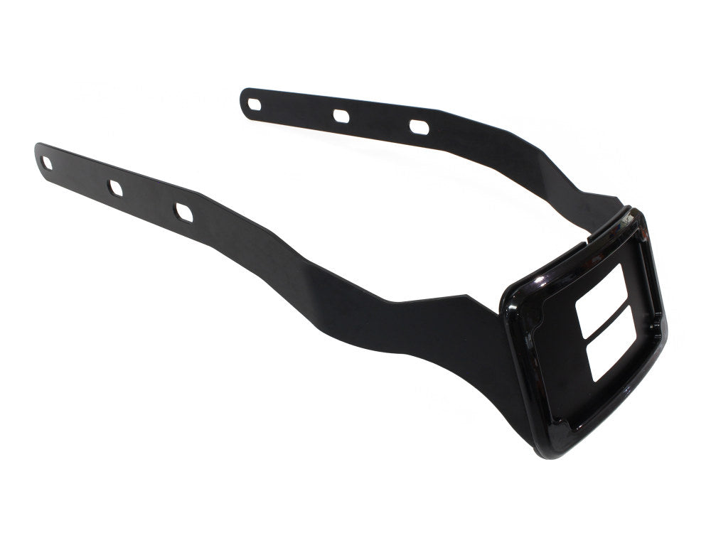 Tail Tidy Fender Eliminator Kit - Black with Number Plate Light Only. Fits Softail Fat Boy 2018up. - Cycle Visions
