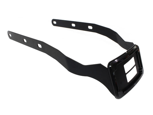Tail Tidy Fender Eliminator Kit - Black with Number Plate Light Only. Fits Softail Fat Boy 2018up. - Cycle Visions