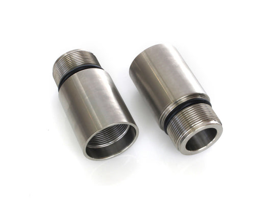 39mm Fork Tube 2in. Extension Kit - Stainless Steel. Fits Dyna 1991-2005, FXR 1987-1994 & Most Sportster 1987-2021 - Cycle Visions