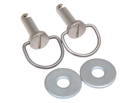 Bail Head Saddlebag Fastners & Receptacles. Fits Touring 1993up. - Cycle Visions