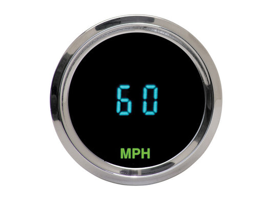 2-1/16in. Round Mini KPH Speedometer. - Dakota Digital