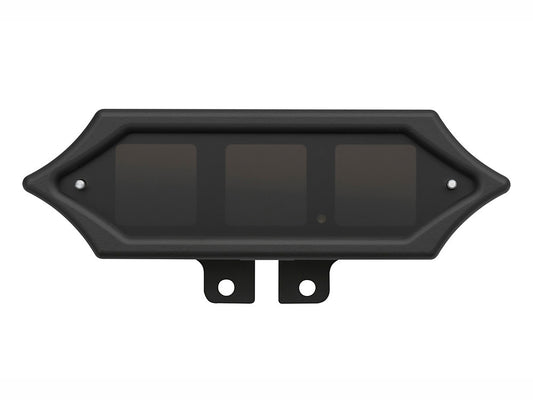 Handlebar Mounted Spike Speedometer/Tachometer - Black. Fits Softail 2004-2010, Dyna 2004-2011, Sportster 2004-2013, V-Rod 2007-2017. - Dakota Digital
