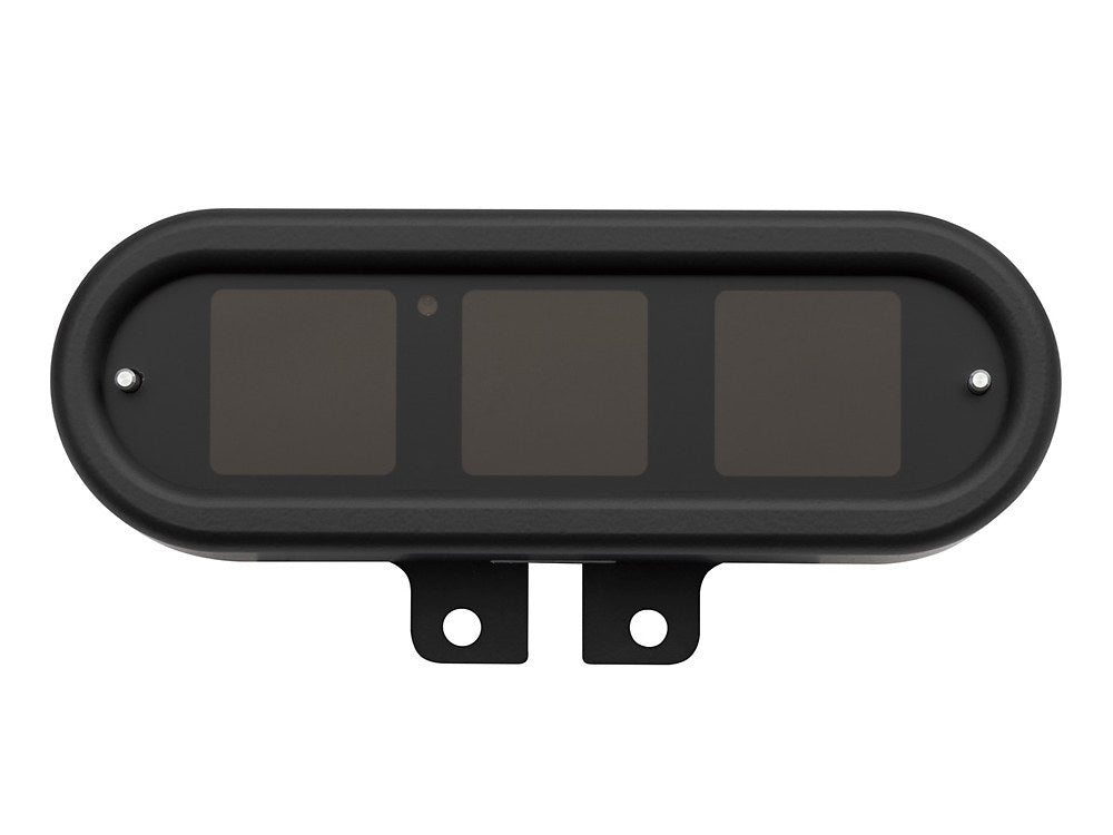 Handlebar Mounted Oval Speedometer/Tachometer - Black. Fits Softail 2011-2017, Dyna 2012-2017 & Sportster 2014-2021. - Dakota Digital