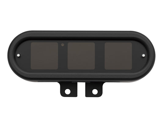 Handlebar Mounted Oval Speedometer/Tachometer - Black. Fits Softail 2011-2017, Dyna 2012-2017 & Sportster 2014-2021. - Dakota Digital
