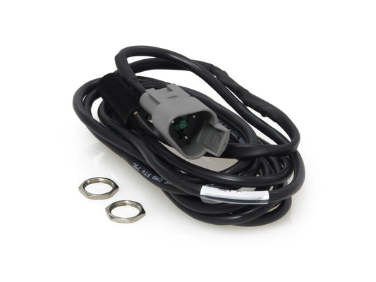 Universal Inductive Rear Wheel Speed Sensor - Polished. Clamps Around Axle Spacer. - Dakota Digital