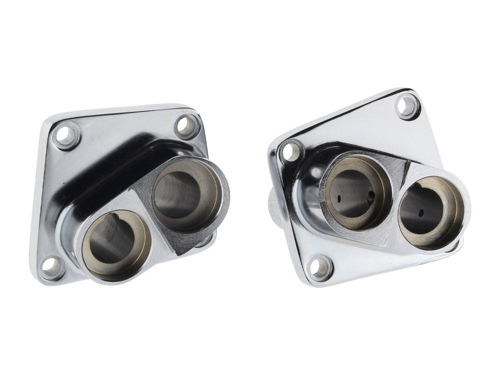 Tappet Blocks - Chrome. Fits Big Twin 1948-1984. - Daytona Japan