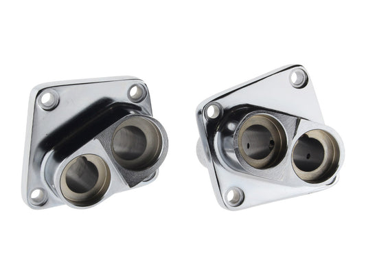 Tappet Blocks - Chrome. Fits Big Twin 1948-1984. - Daytona Japan