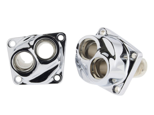 Tappet Blocks - Chrome. Fits Big Twin 1984-1999. - Daytona Japan
