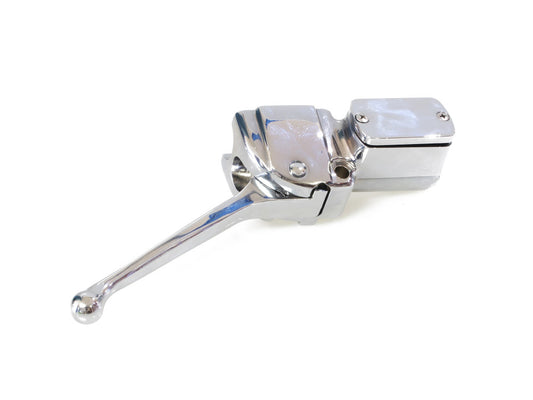 Front Brake Master Cylinder - Chrome. Fits Big Twin & Sportster 1972-1981. - Daytona Japan
