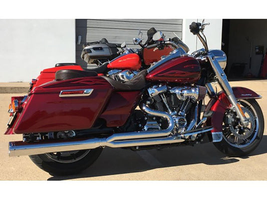 Diablo Gato Big Bore 2-into-1 Exhaust - Chrome. Fits Touring 2017up - D&D Exhaust