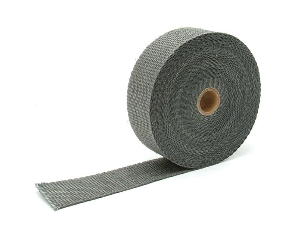 Black Heat Wrap. 2in. Wide x 50 Foot Roll. - Design Engineering Inc