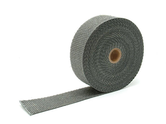 Black Heat Wrap. 2in. Wide x 50 Foot Roll. - Design Engineering Inc