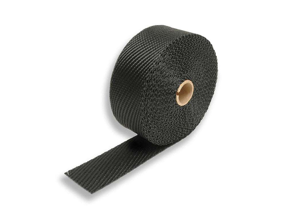 Black Titanium Heat Wrap. 2in. Wide x 50 Foot Roll. - Design Engineering Inc
