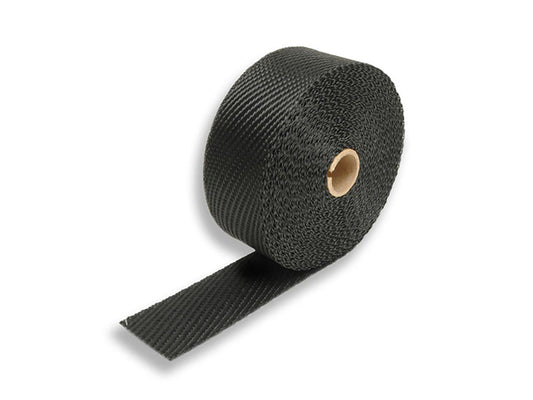 Black Titanium Heat Wrap. 2in. Wide x 50 Foot Roll. - Design Engineering Inc