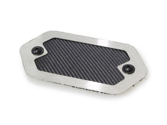 6.5in. Universal Flexible Exhaust Heatshield - Brushed / Onyx Black. - Design Engineering Inc