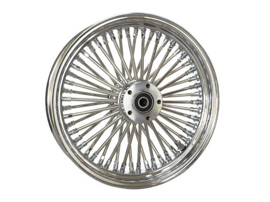 16in. x 3.5in. Mammoth Fat Spoke Rear Wheel - Chrome. Fits Softail 2000-2007, Dyna 2000-2005, Sportster 2000-2004 & Touring 2000-2001. - DNA Specialty