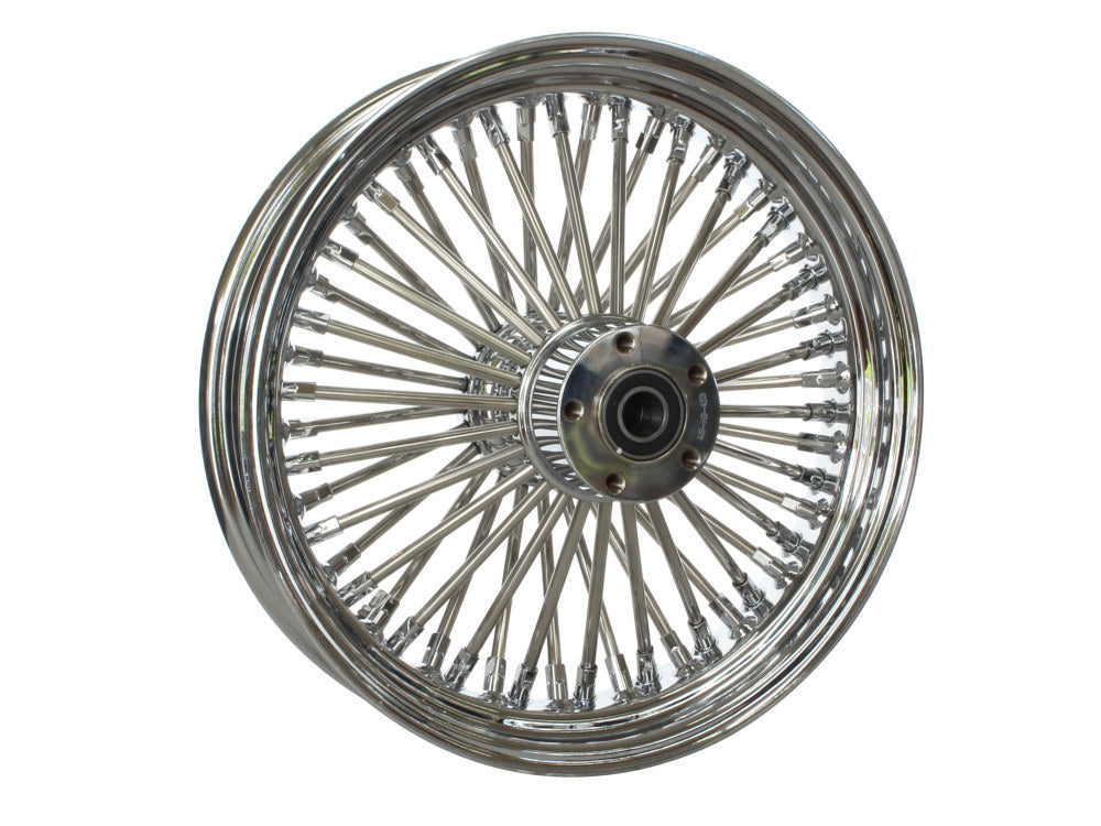 16in. x 3.5in. Mammoth Fat Spoke Rear Wheel - Chrome. Fits Softail 2011up. - DNA Specialty